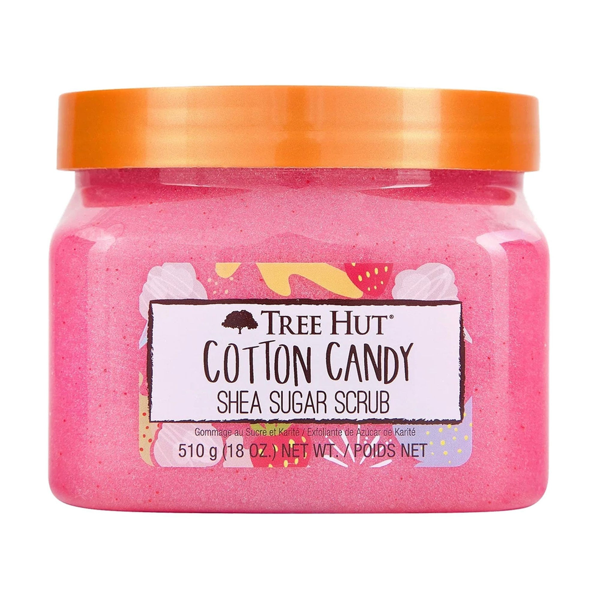 Цукровий скраб для тіла Tree Hut Cotton Candy Sugar Scrub, 510 г